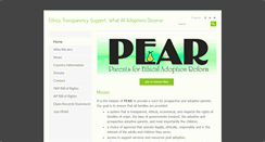 Desktop Screenshot of pear-reform.org